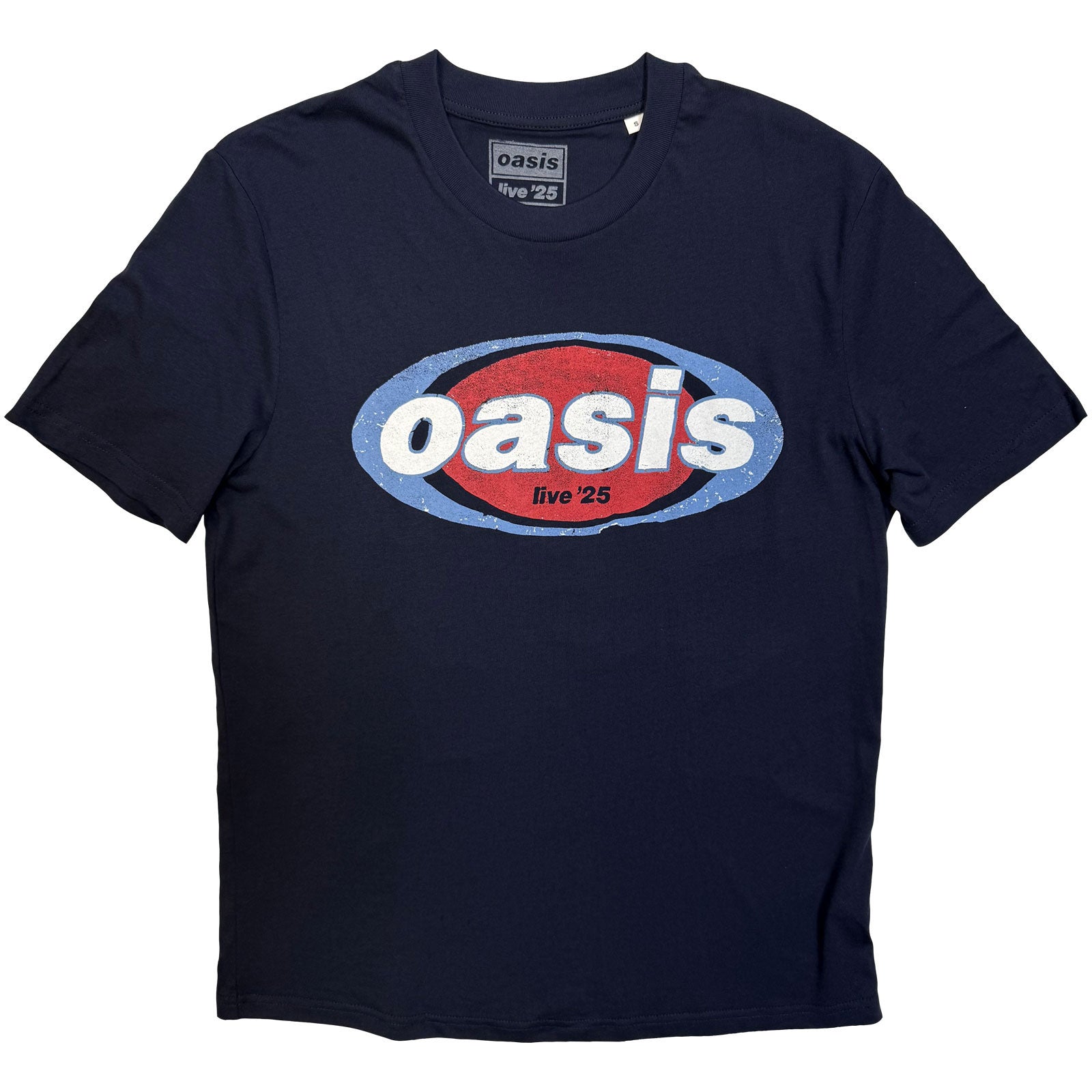 Een foto van een Oasis T-Shirt