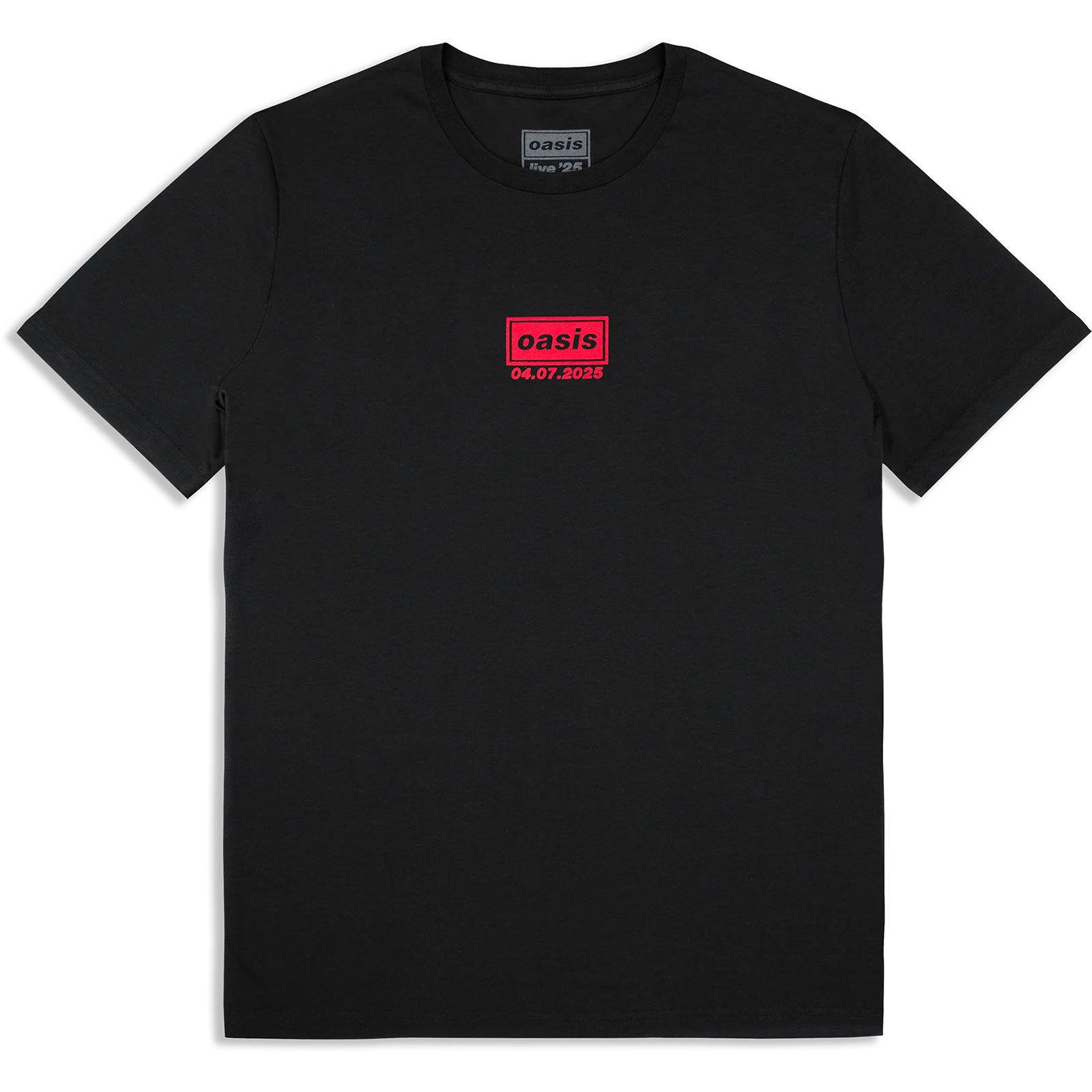 Een foto van een Oasis T-Shirt