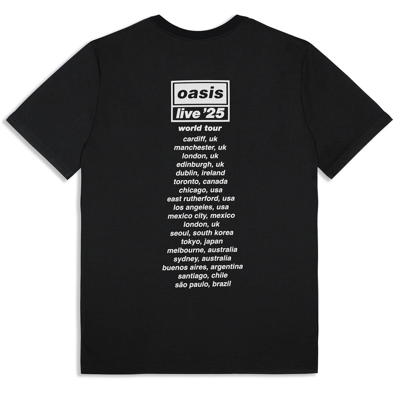 Een foto van een Oasis T-Shirt