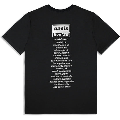 Een foto van een Oasis T-Shirt