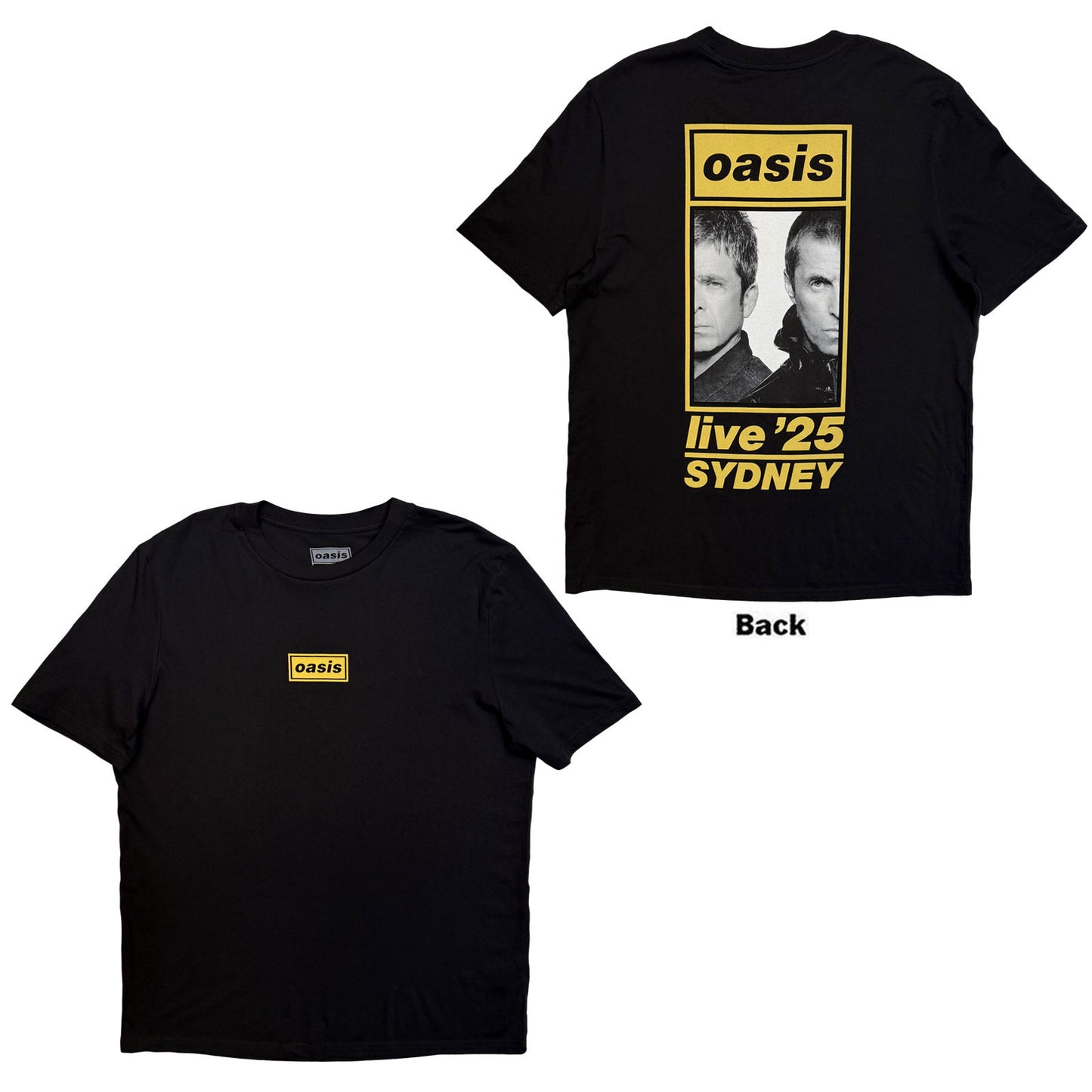 Een foto van een Oasis T-Shirt