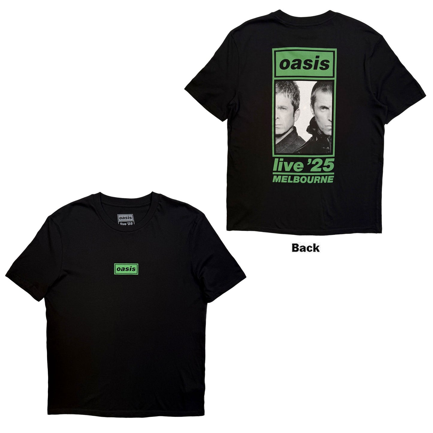 Een foto van een Oasis T-Shirt