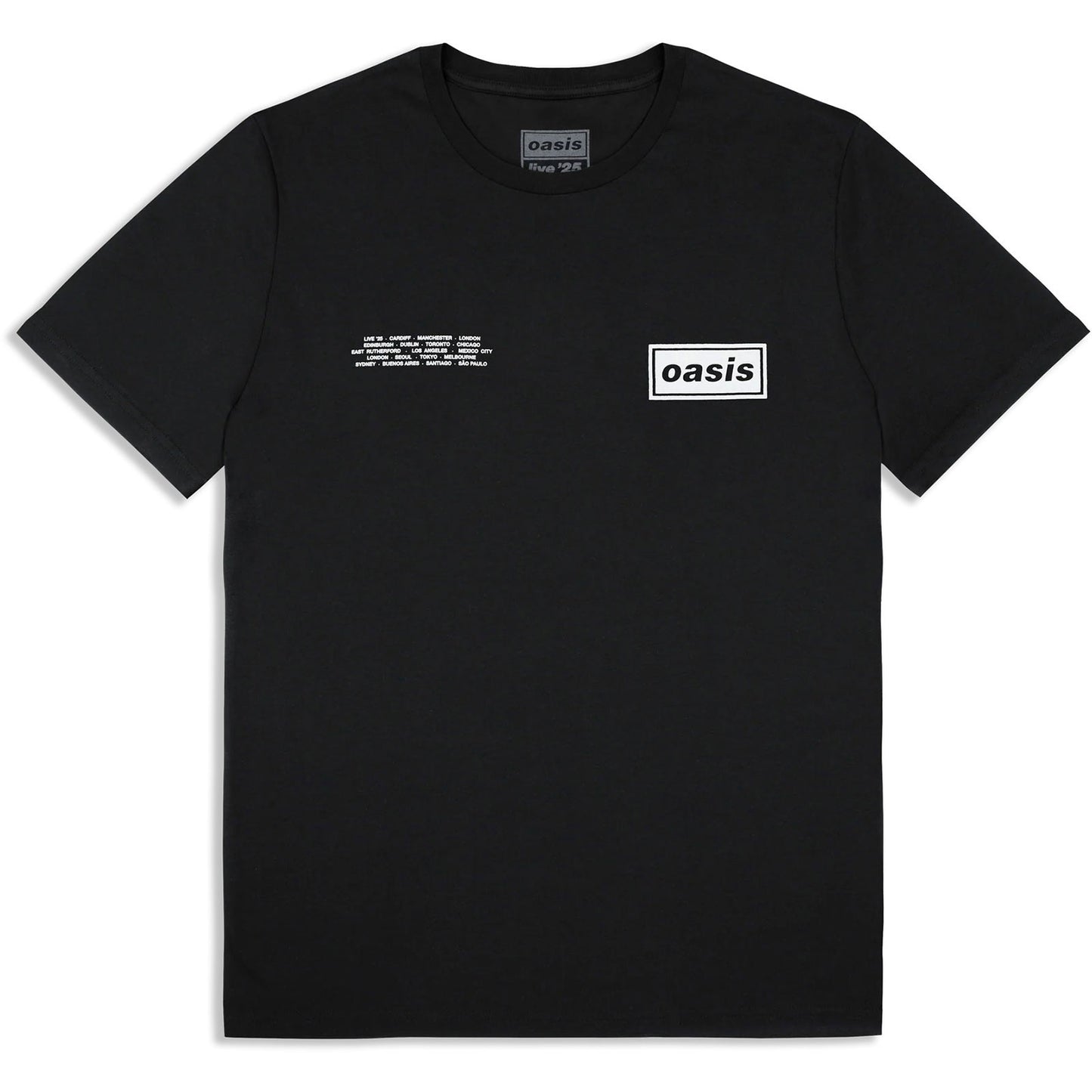 Een foto van een Oasis T-Shirt