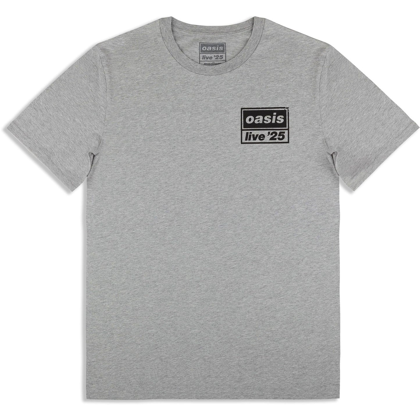 Een foto van een Oasis T-Shirt