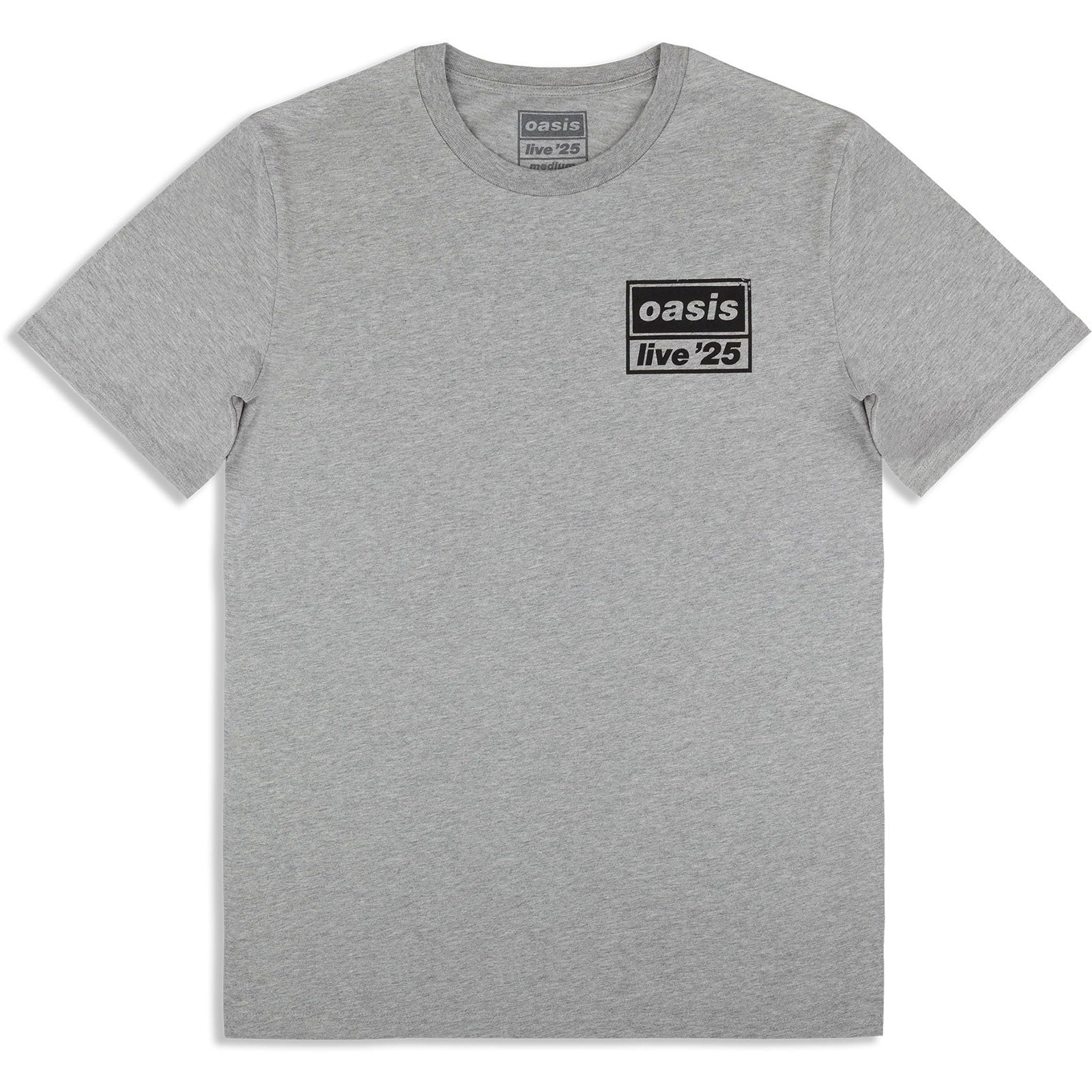 Een foto van een Oasis T-Shirt