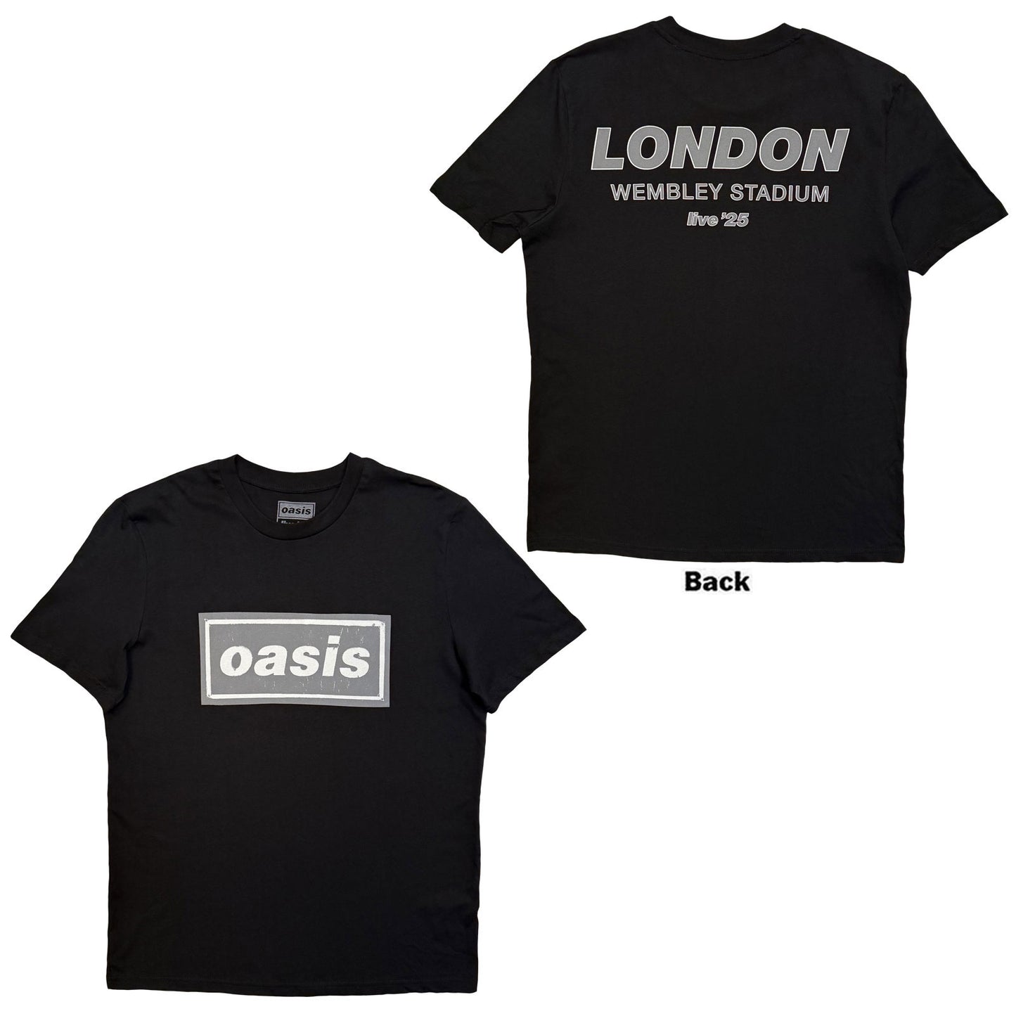 Een foto van een Oasis T-Shirt