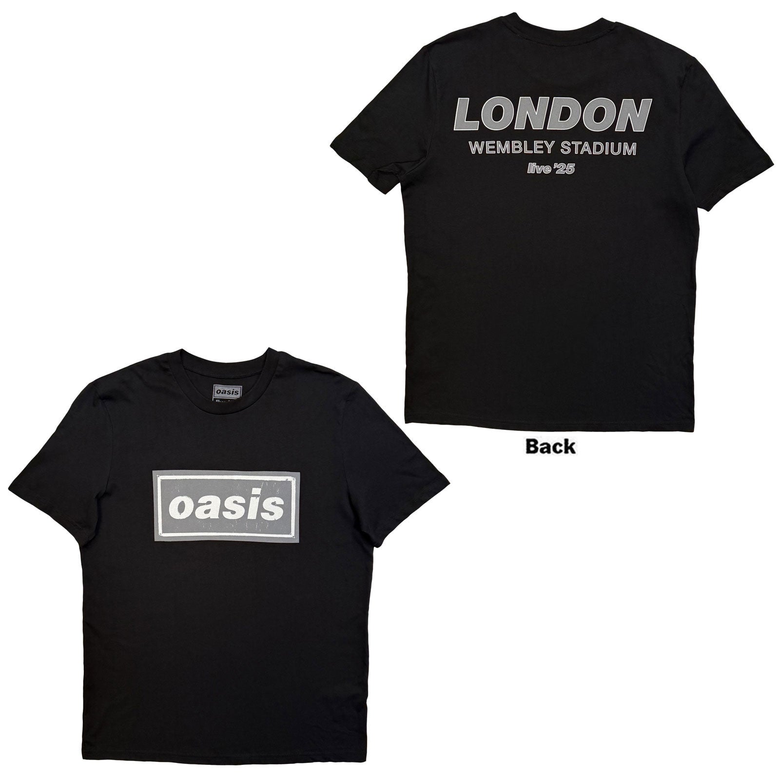 Een foto van een Oasis T-Shirt