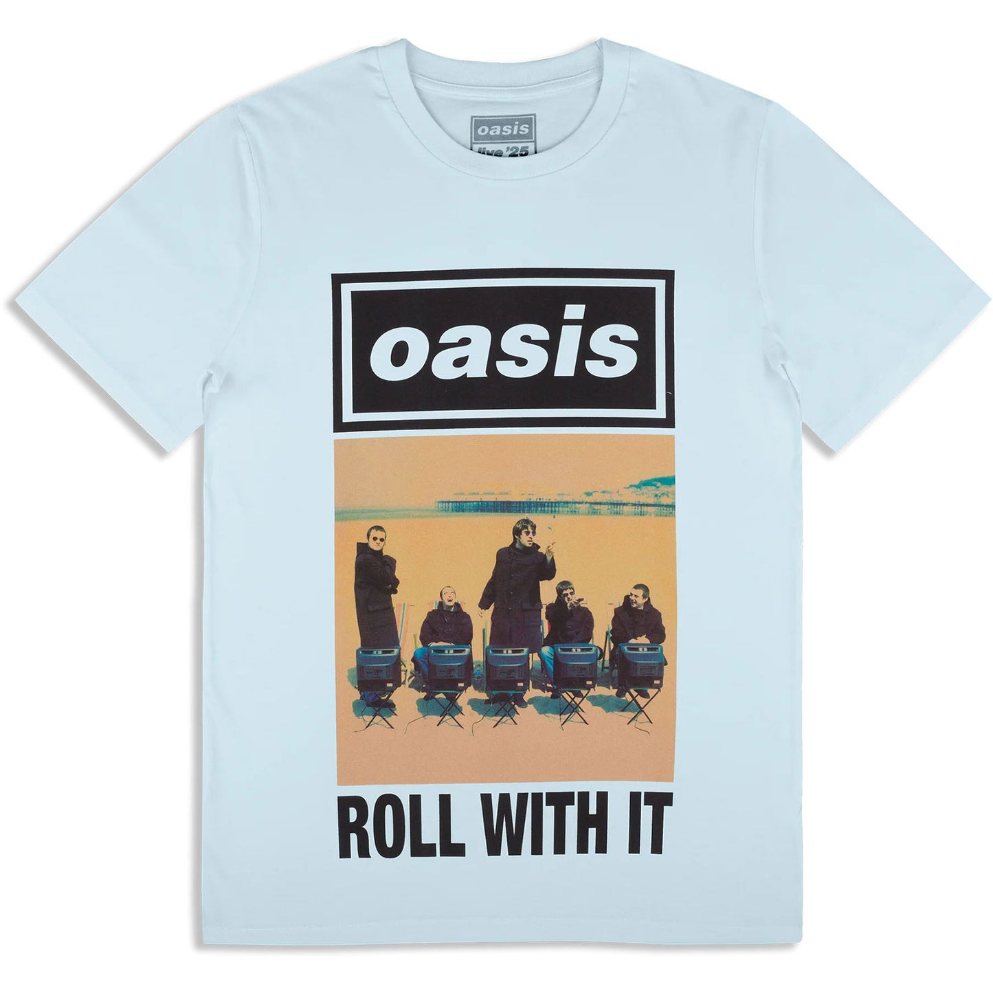 Een foto van een Oasis T-Shirt