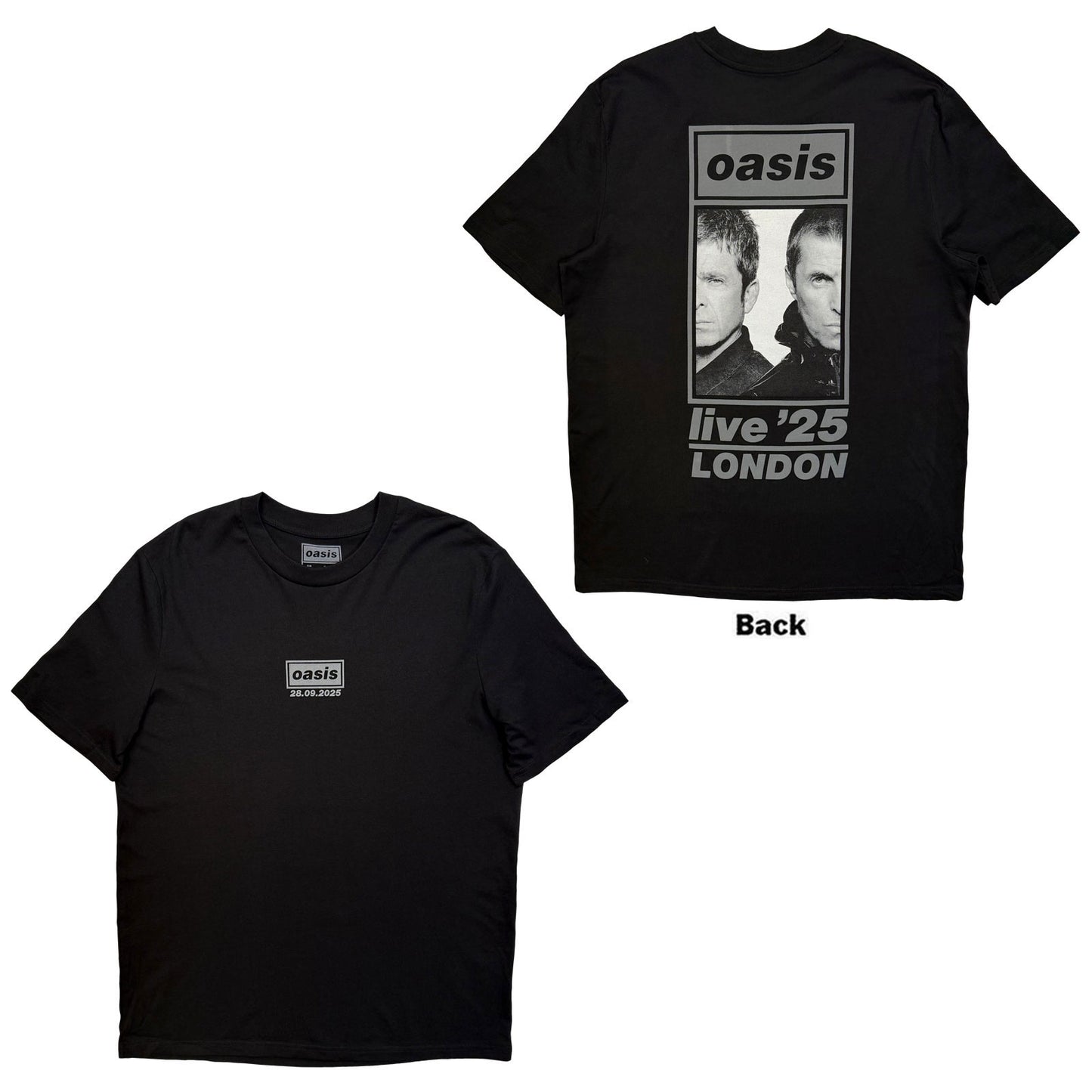 Een foto van een Oasis T-Shirt