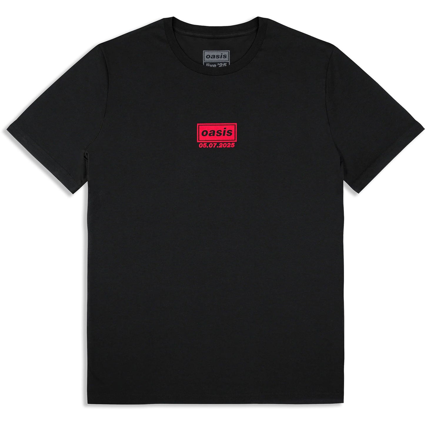 Een foto van een Oasis T-Shirt