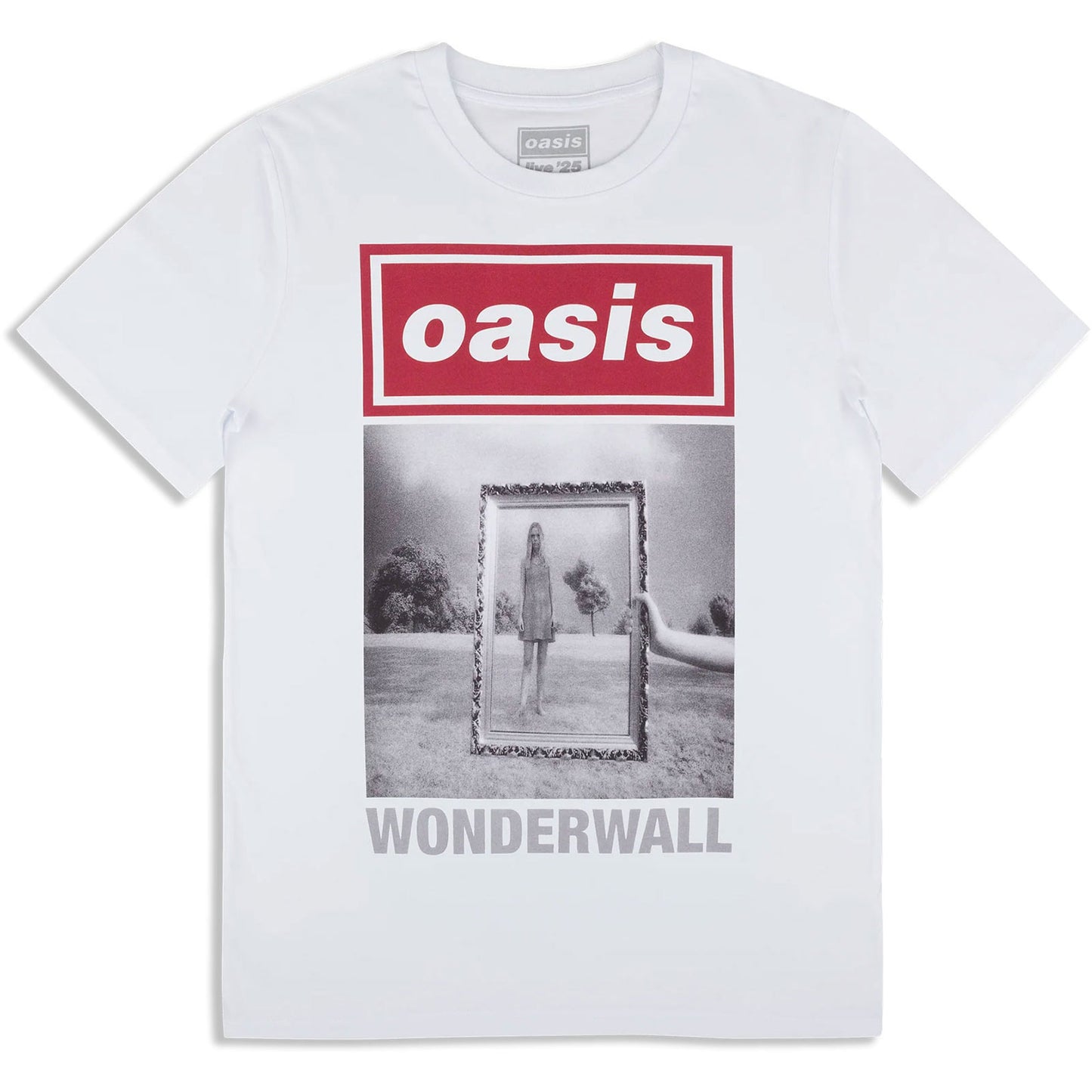 Een foto van een Oasis T-Shirt
