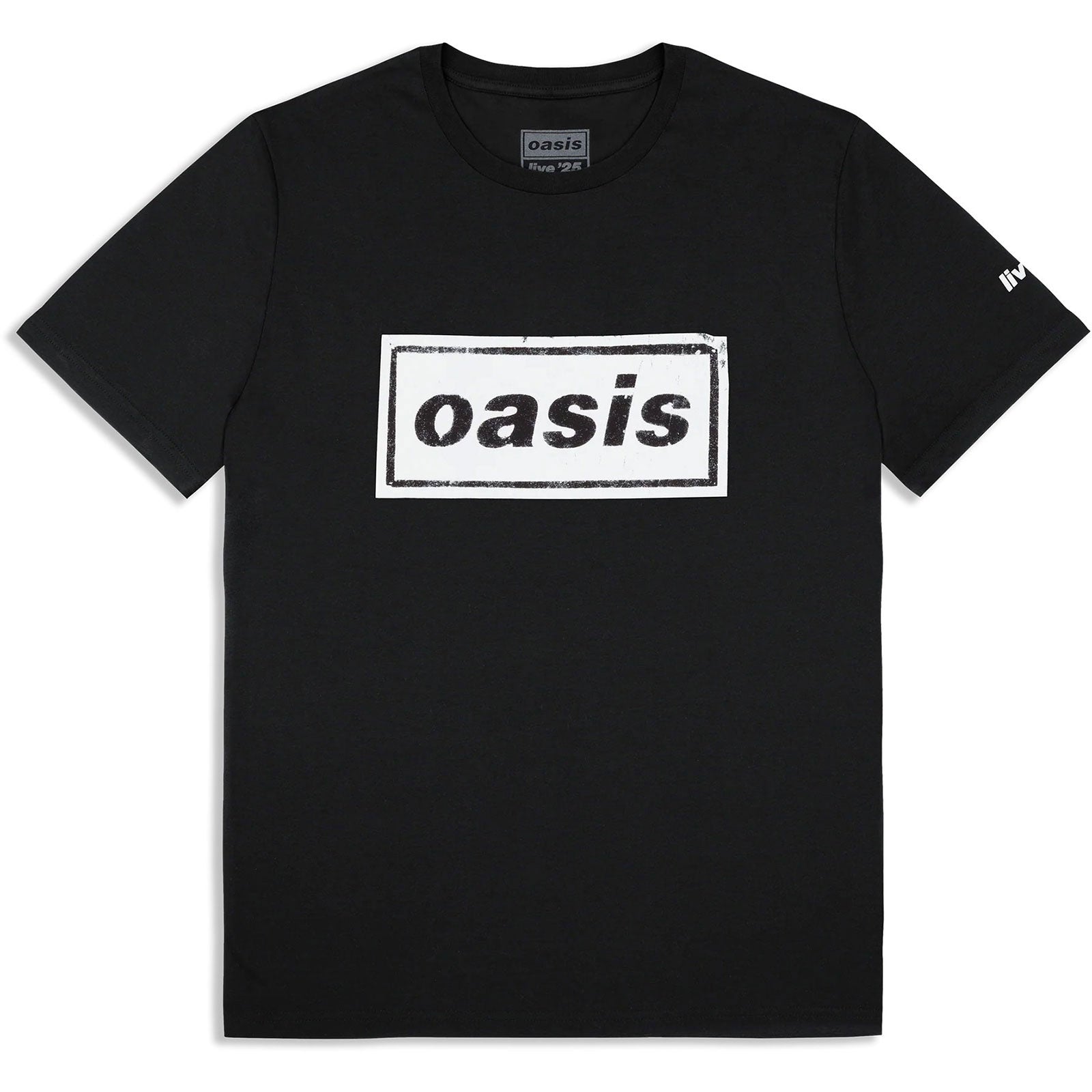 Een foto van een Oasis T-Shirt