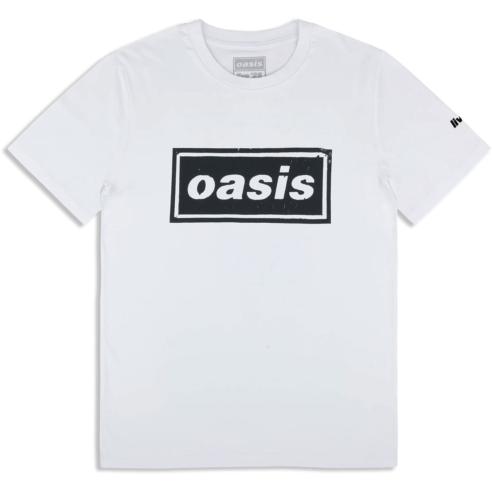 Een foto van een Oasis T-Shirt