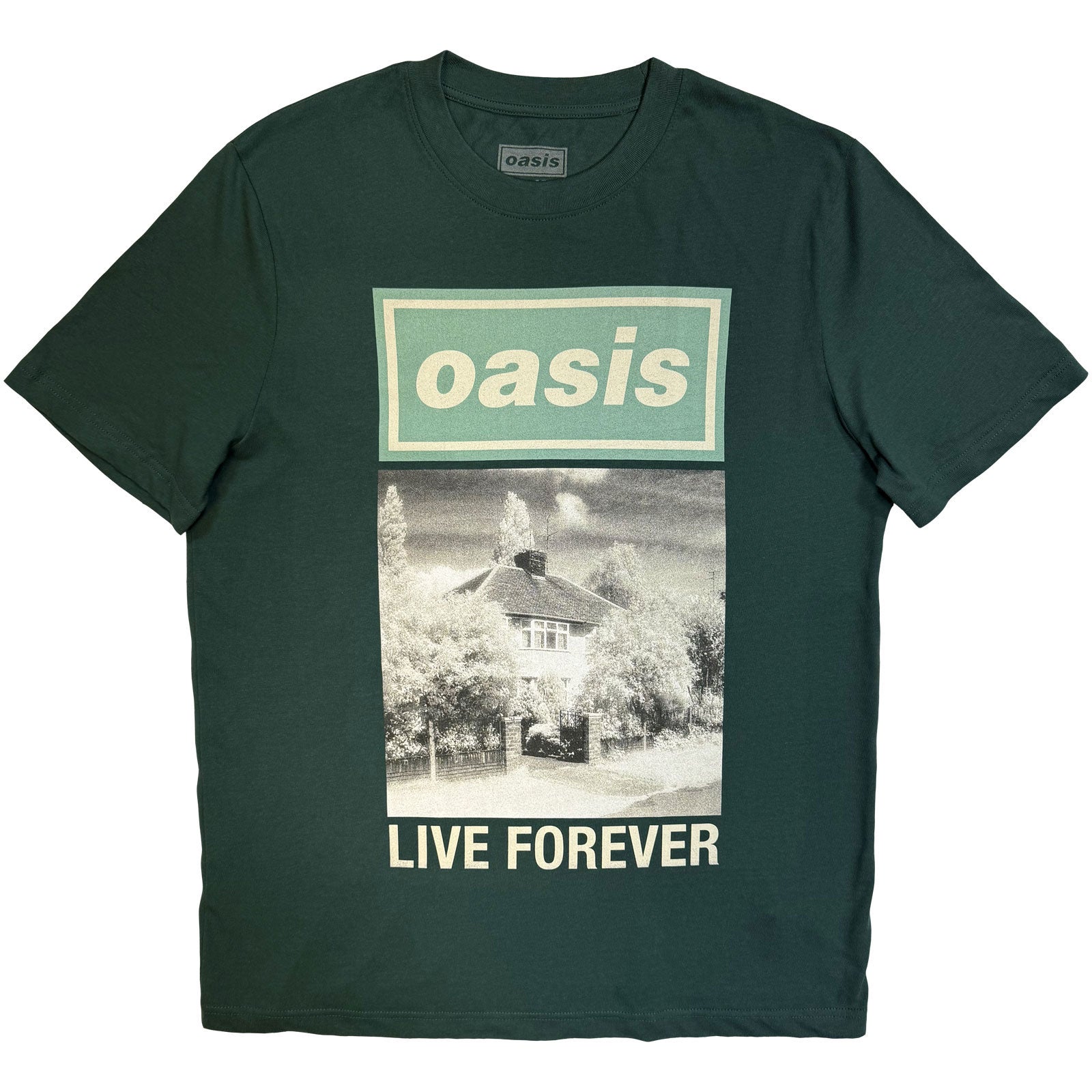 Een foto van een Oasis T-Shirt