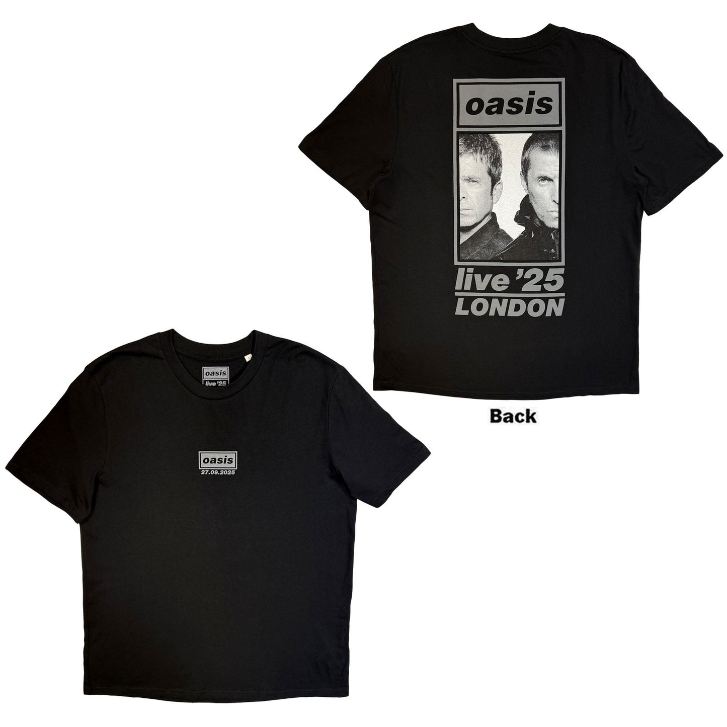 Een foto van een Oasis T-Shirt