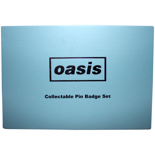 Een foto van een Oasis Speld Badge