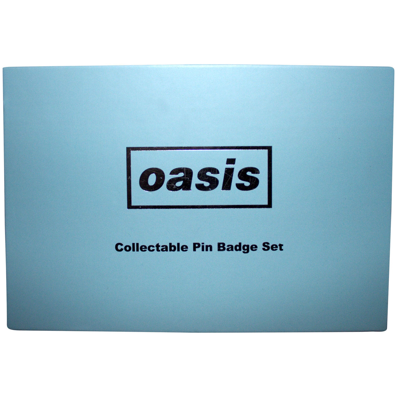 Een foto van een Oasis Speld Badge