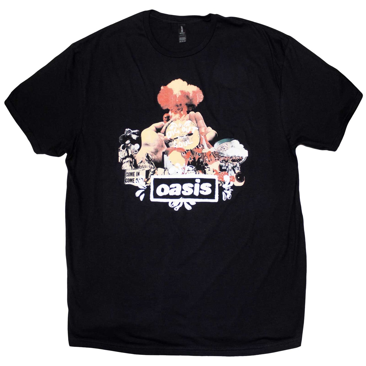 Een foto van een Oasis T-Shirt