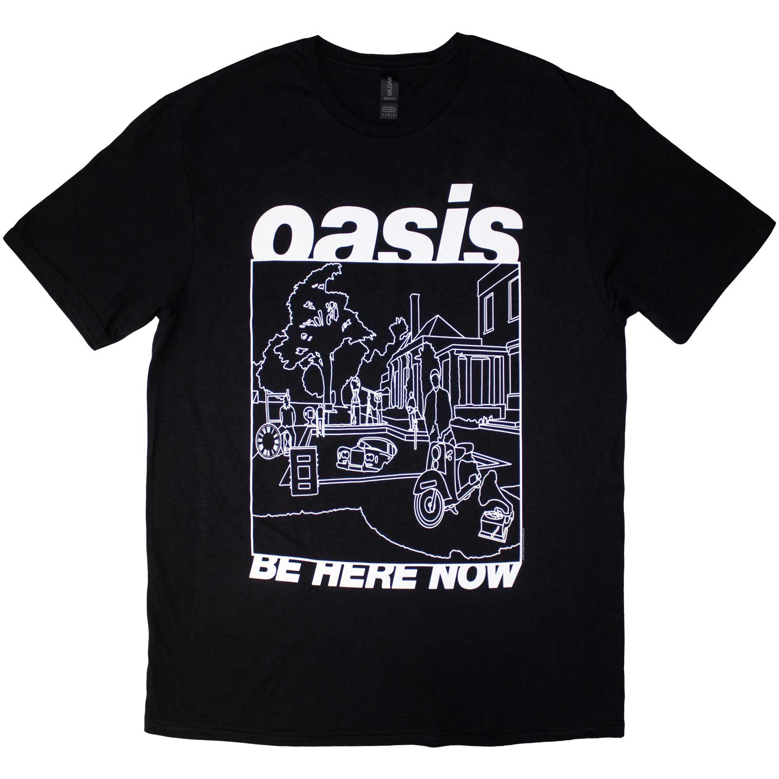 Een foto van een Oasis T-Shirt