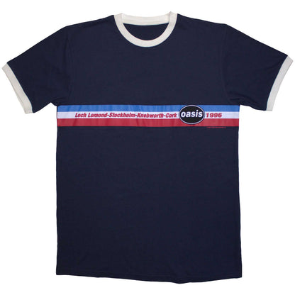 Een foto van een Oasis Ringer T-Shirt