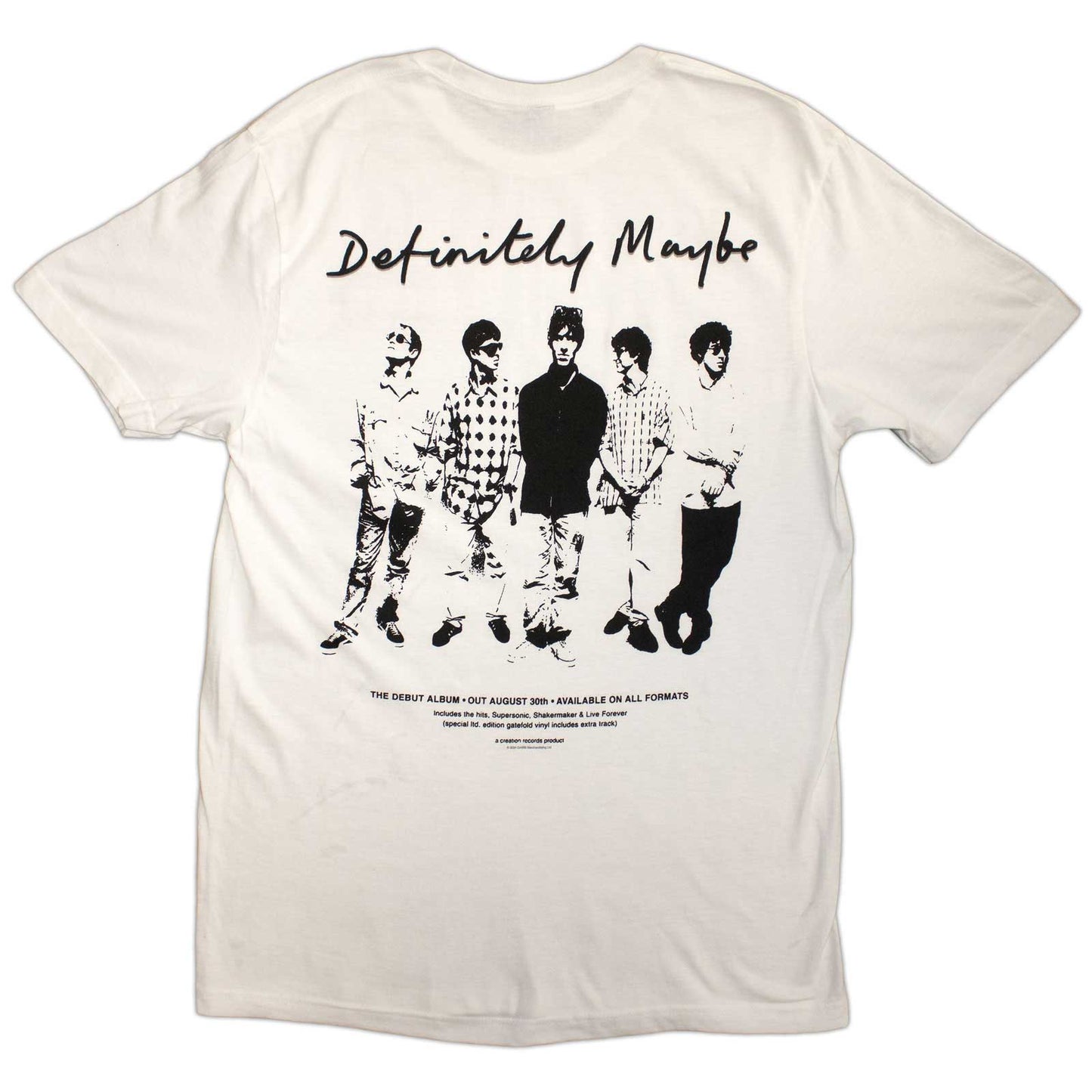 Een foto van een OASIS T-Shirt