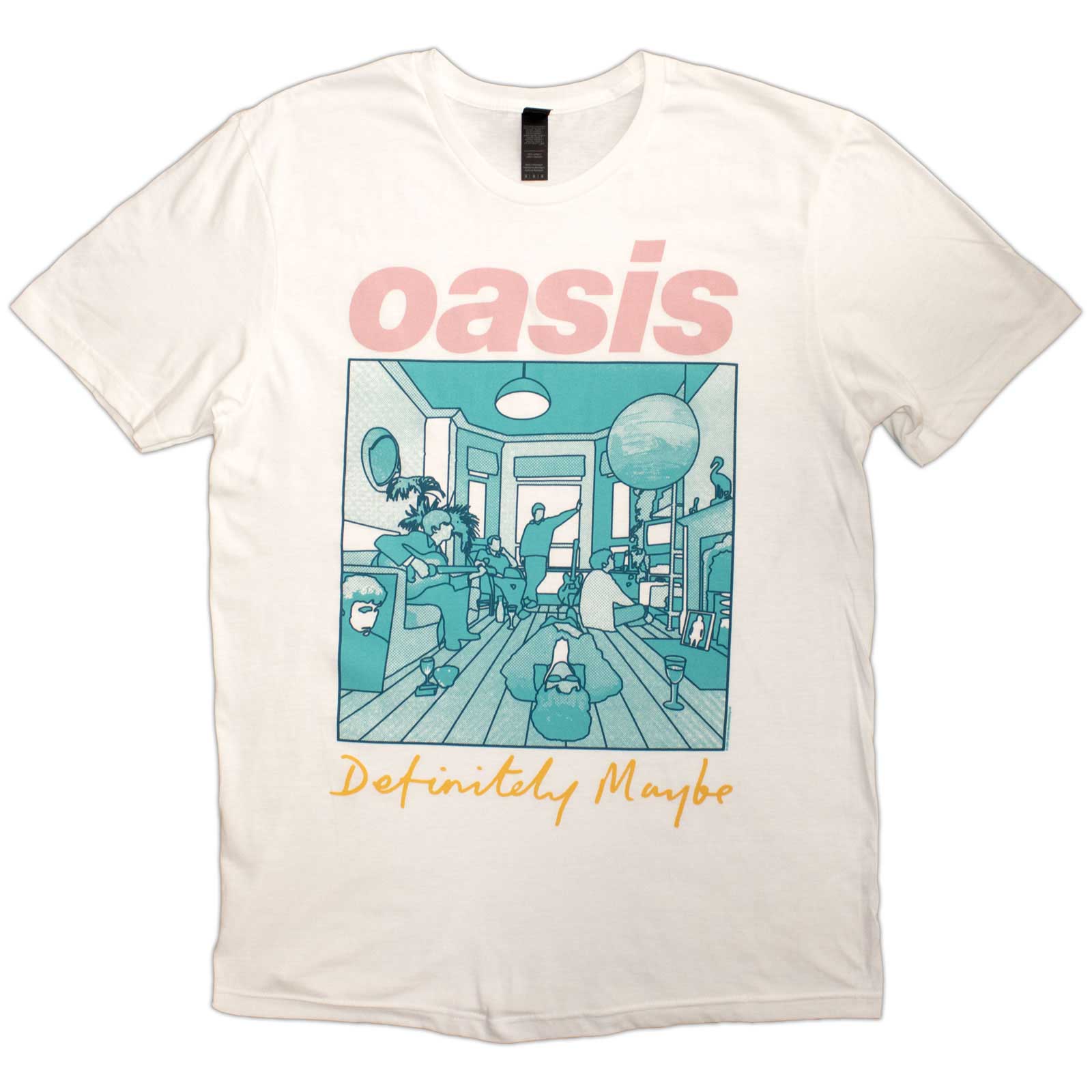 Een foto van een Oasis T-Shirt
