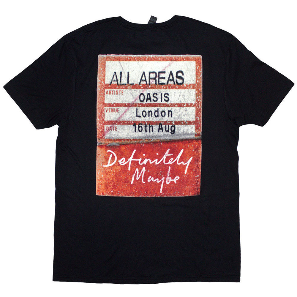 Een foto van een Oasis T-Shirt
