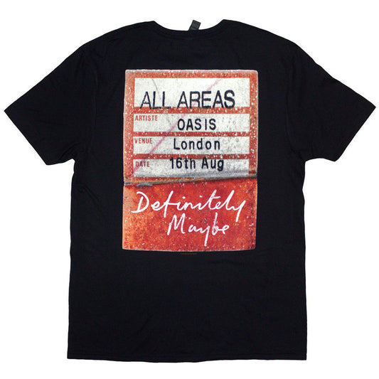 Een foto van een Oasis T-Shirt