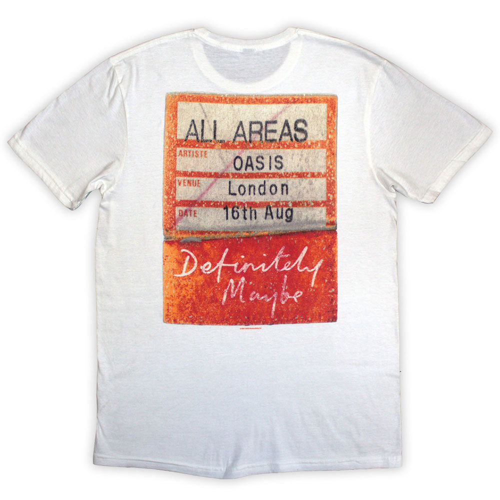 Een foto van een Oasis T-Shirt