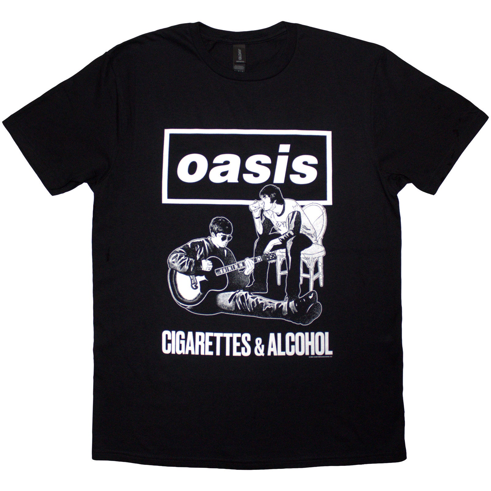 Een foto van een Oasis T-Shirt