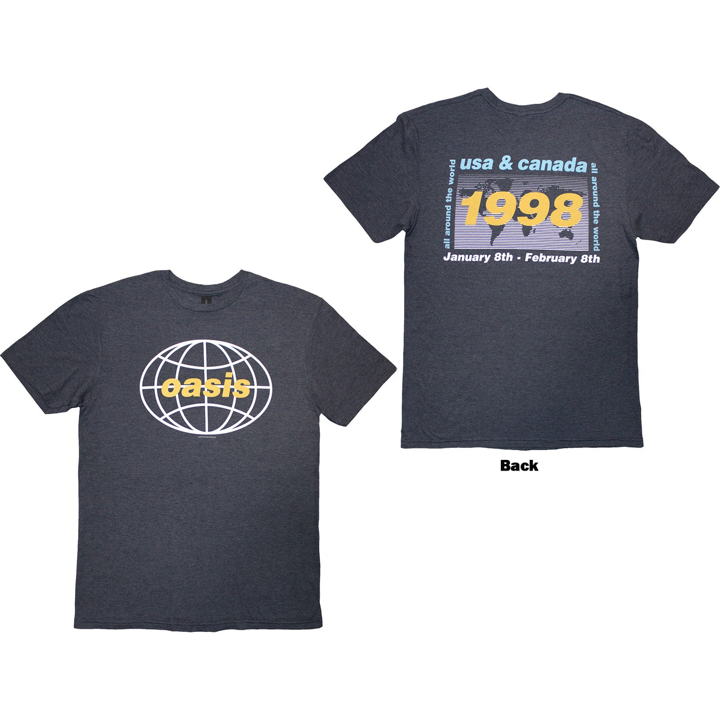 Een foto van een Oasis T-Shirt