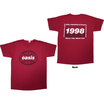 Een foto van een Oasis T-Shirt