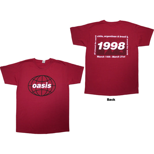 Een foto van een Oasis T-Shirt