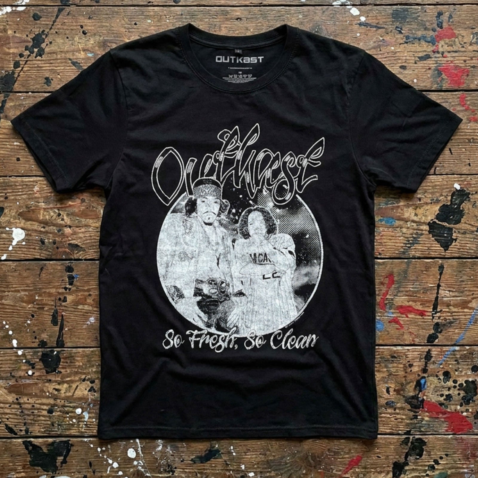 Een foto van een Outkast T-Shirt