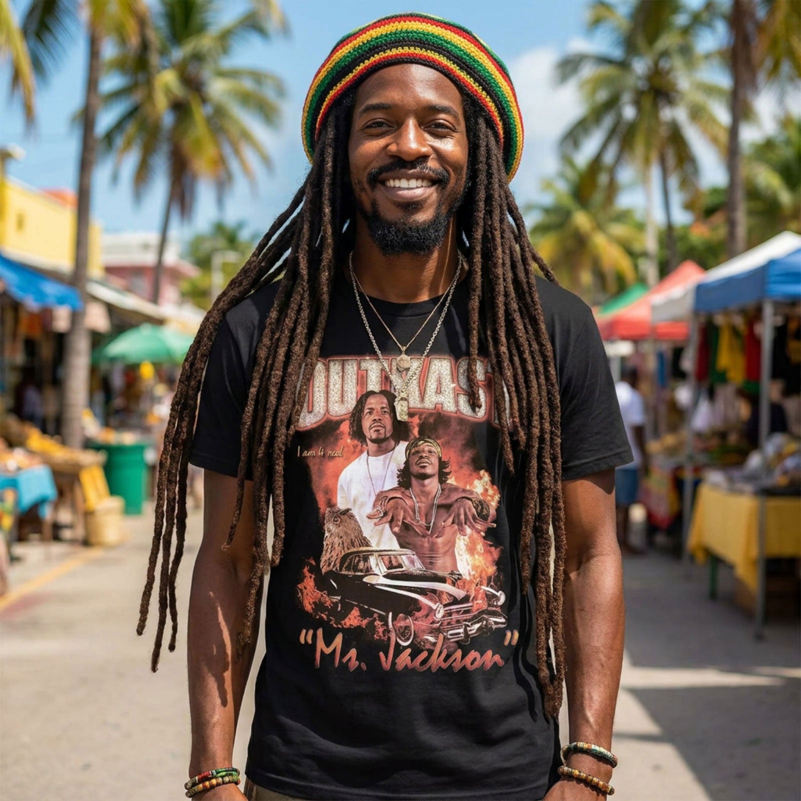 Een foto van een Outkast T-Shirt
