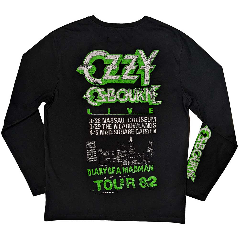 Een foto van een Ozzy Osbourne Lange Mouw T-Shirt
