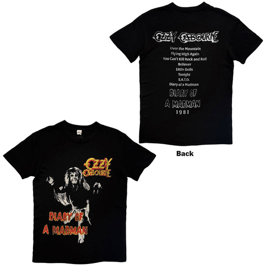 Een foto van een Ozzy Osbourne T-Shirt