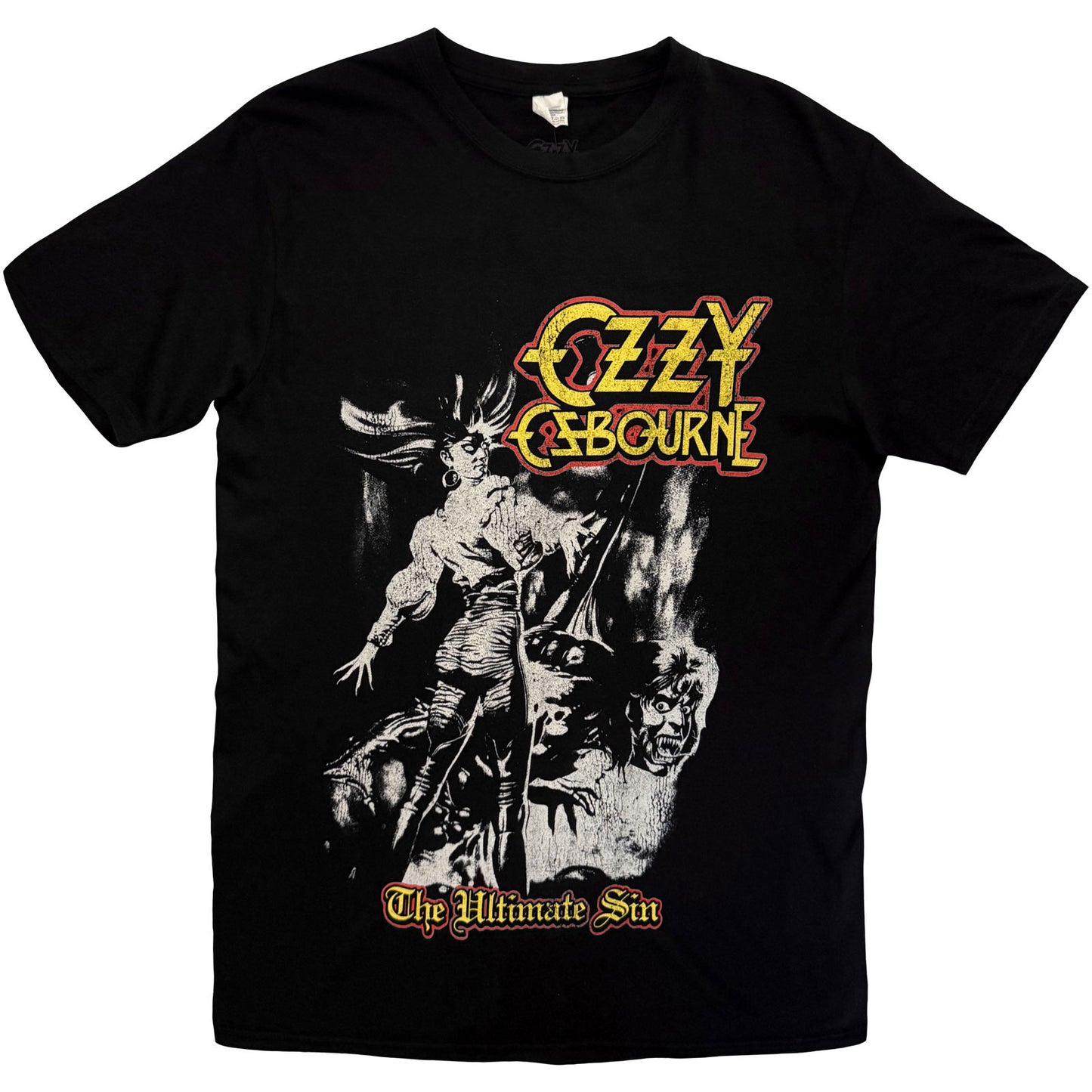 Een foto van een Ozzy Osbourne T-Shirt