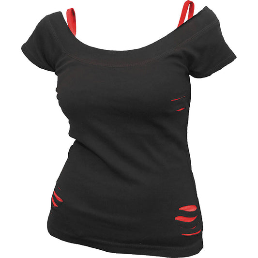 Een foto van een Spiral T-Shirt