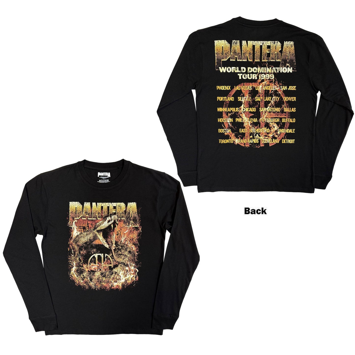 Een foto van een Pantera T-Shirt