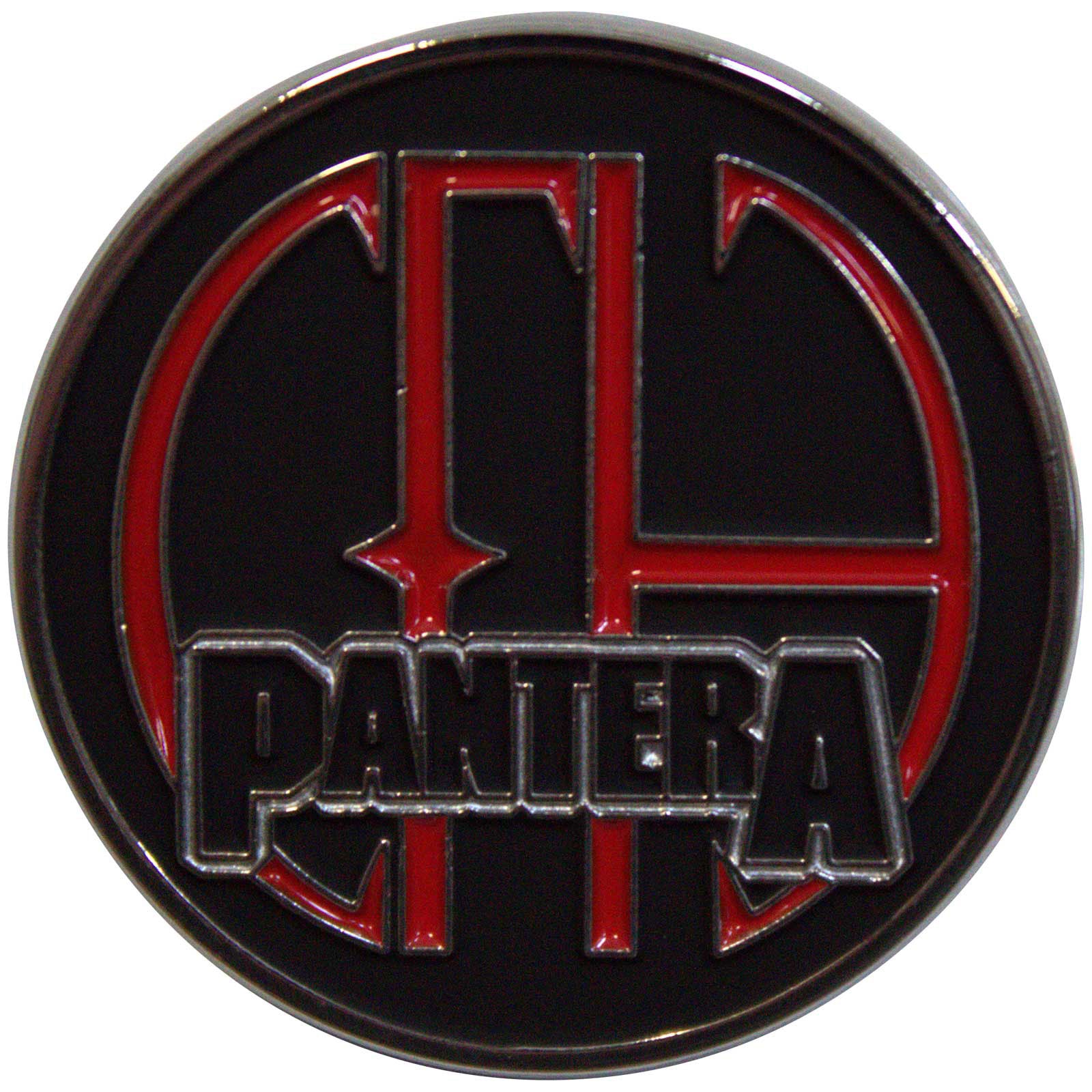 Een foto van een Pantera Speld Badge