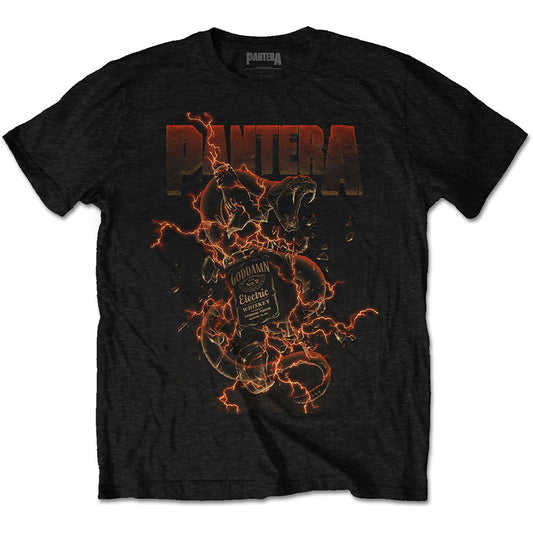Pantera Unisex T-Shirt: Goddamn Whiskey T-Shirt