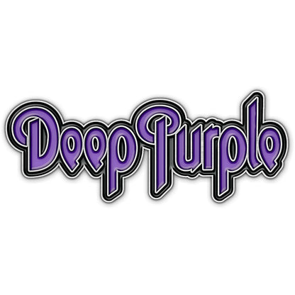 Een foto van een Deep Purple Speld Badge