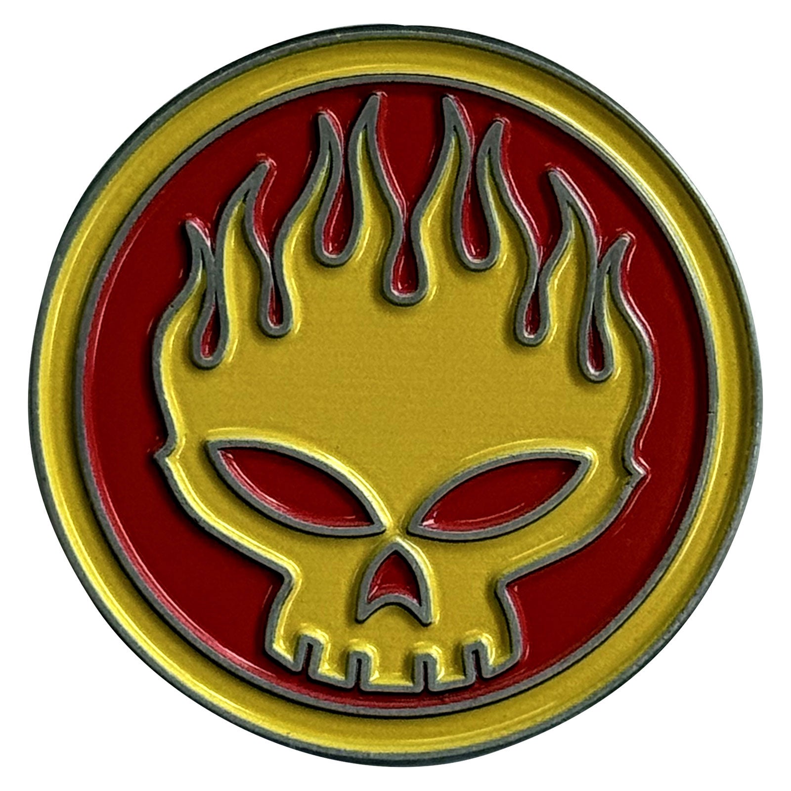 Een foto van een The Offspring Speld Badge