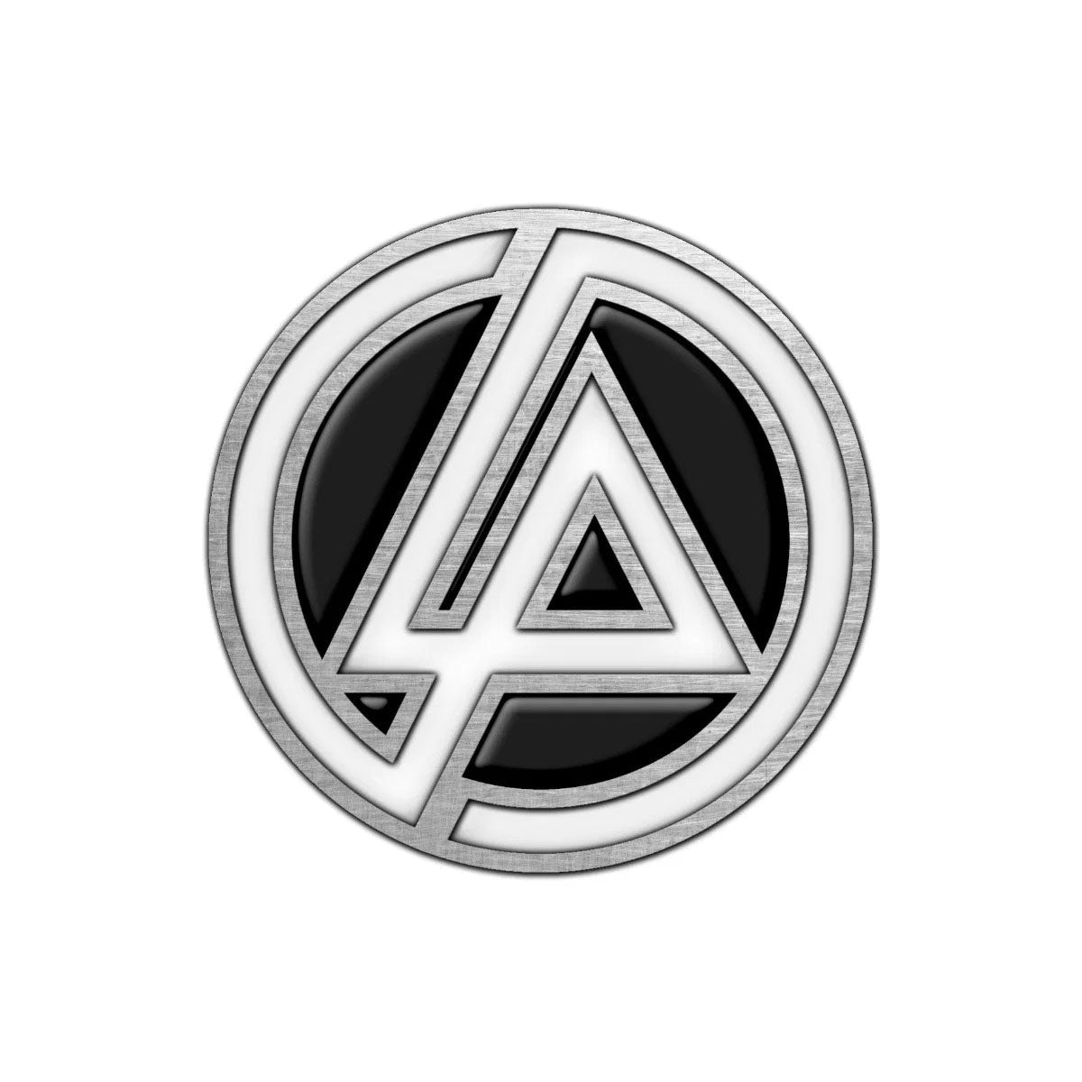 Een foto van een Linkin Park Speld Badge