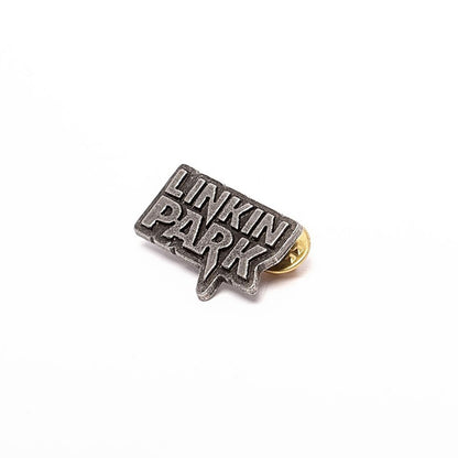 Een foto van een Linkin Park Speld Badge