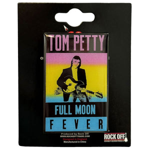 Een foto van een Tom Petty & The Heartbreakers Speld Badge