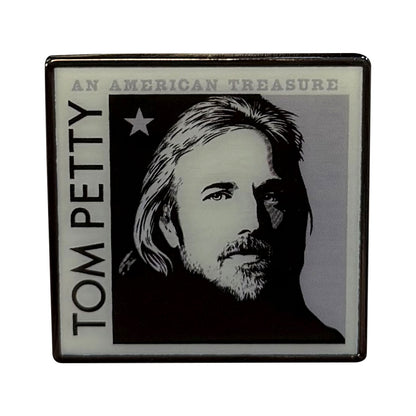 Een foto van een Tom Petty & The Heartbreakers Speld Badge