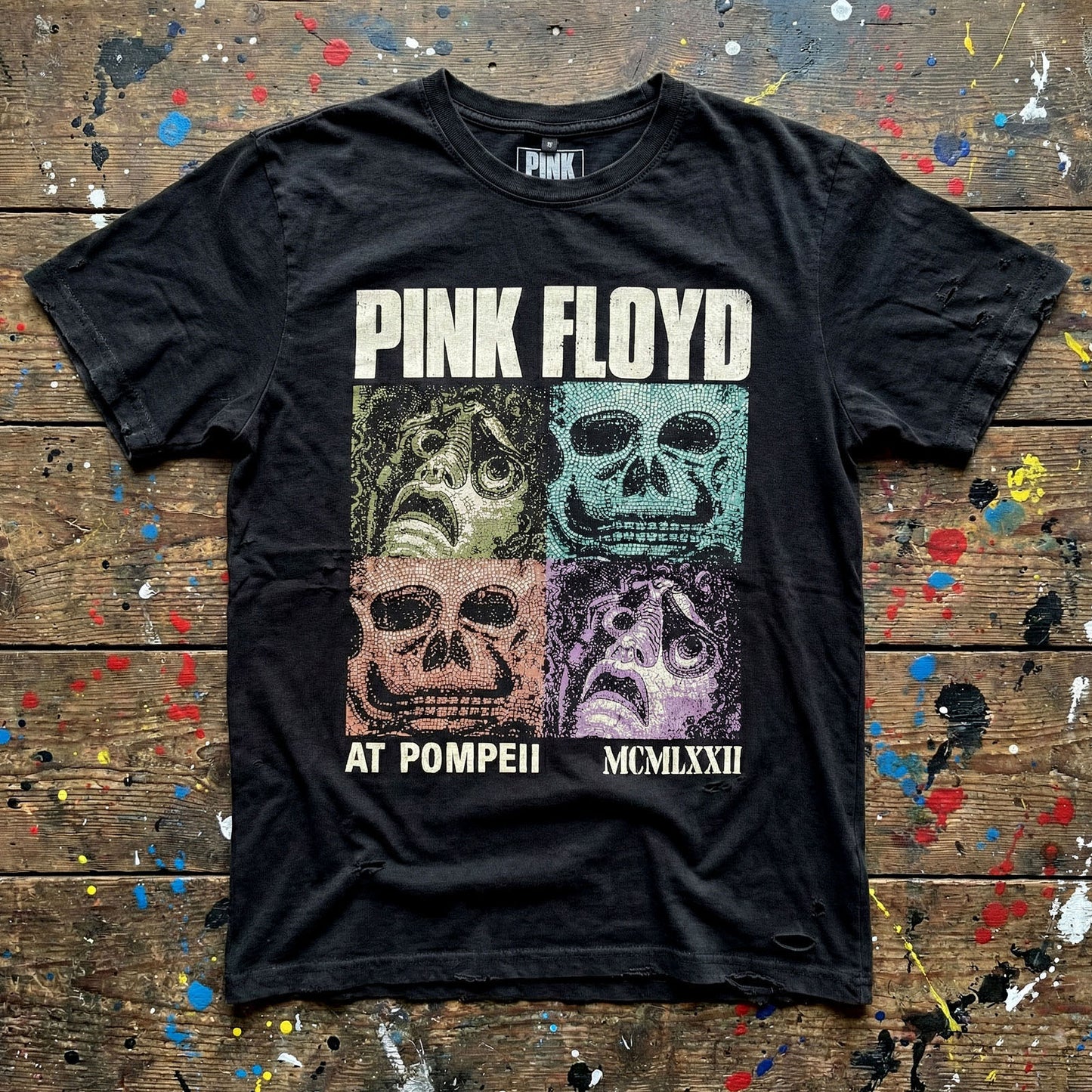 Een foto van een Pink Floyd T-Shirt