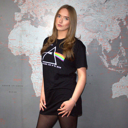 Een foto van een Pink Floyd T-Shirt Jurk